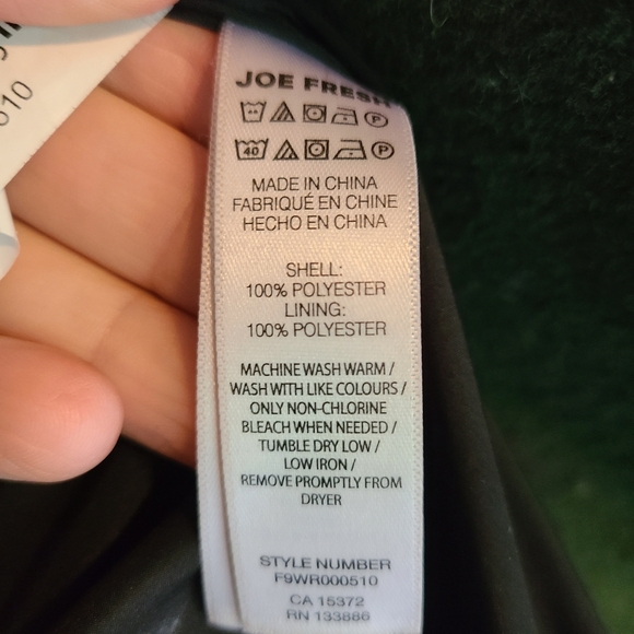 Forest Green Mid Season Top Coat - Picture 7 of 7